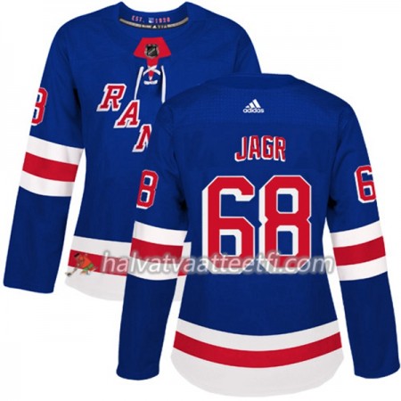 Naisten NHL New York Rangers Pelipaita Jaromir Jagr 68 Adidas 2017-2018 Sininen Authentic